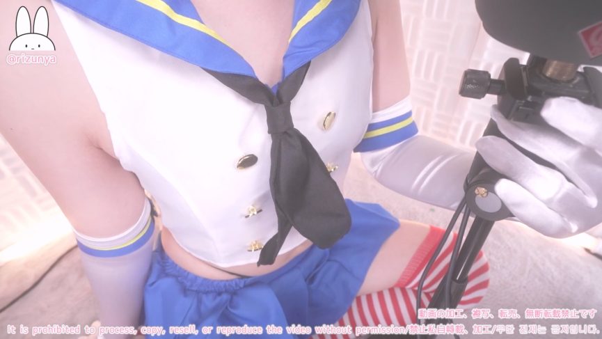 rizunya 岛风コスプレで最速でヌける♡大破しそうなくらい気持ちいい♡絶頂 【1V2.72G】