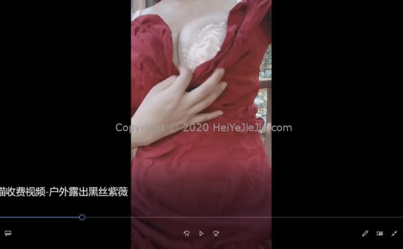 橘猫 - 户外露出黑丝紫薇 [1V/268MB]