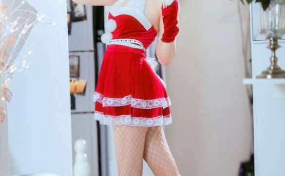 洛桑w伊梓 - 网袜丝带兔兔[46P4V322M]