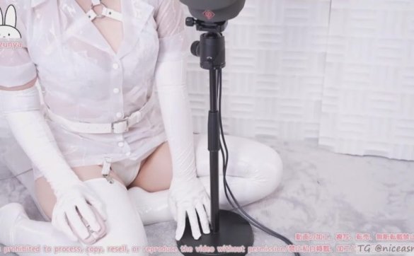 rizunya23.1月ASMR福利一身白为你服务2v1g