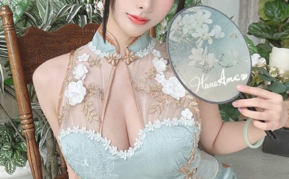 雨波_HaneAmeOriginalJadeQipao–绿韵旗袍30P240MB