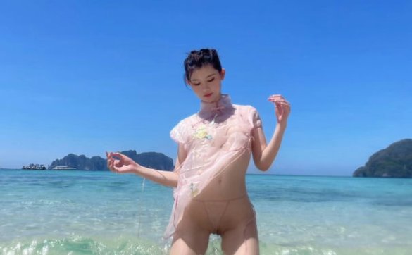 就是阿朱啊-紫色纱裙视频+美人鱼视频+古风粉红佳人