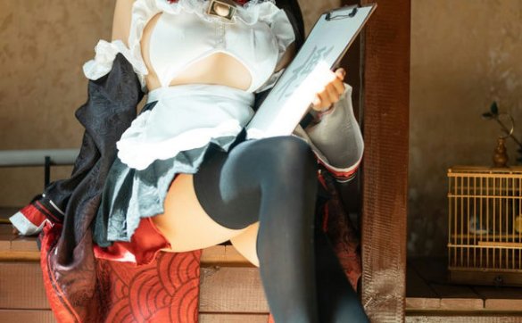 蠢沫沫-牛牛女仆15P-143M