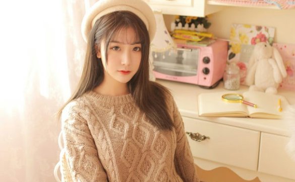 猫九酱Sakura-驼色毛衣（排版）[34P／218MB]