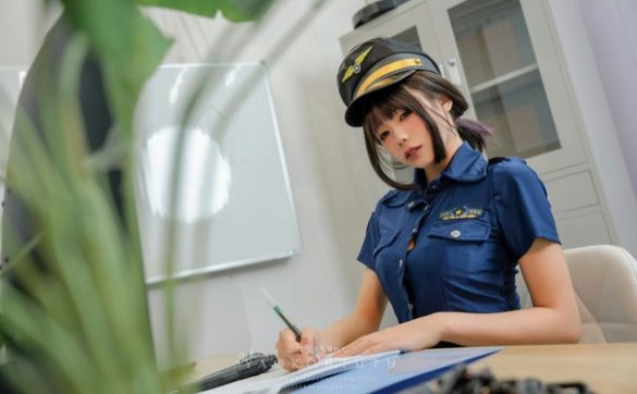 咬一口兔娘-『乌龙女警』&Good-nightKiss[73P1V-1.93G]