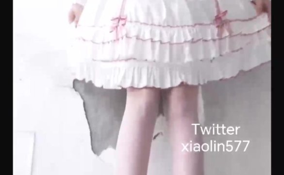 cuteli(晓琳)-猫尾白色萝莉裙[1V43M]