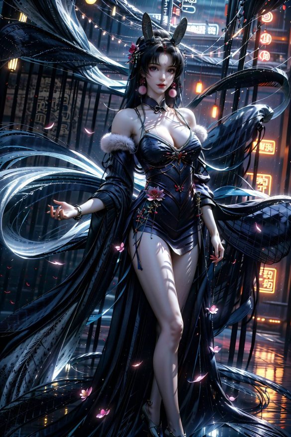 [3D]【AI国漫】10.7暗河传-穆雨墨+完美世界-云曦黑发[79P428MB]