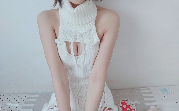 羽天shine - 白色毛衣 [112P4V-294MB]