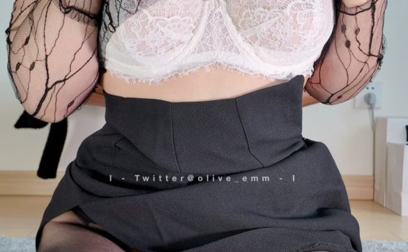 olive - 透视上衣无缝黑丝[28P2V295M]