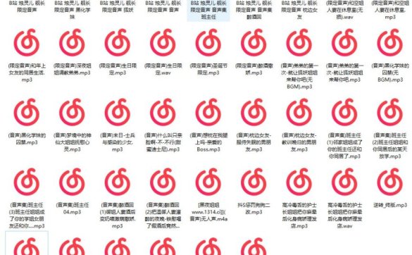 b站烛灵儿音声asmr [30+2.52G]