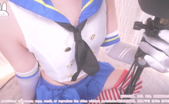 rizunya 岛风コスプレで最速でヌける♡大破しそうなくらい気持ちいい♡絶頂 【1V2.72G】